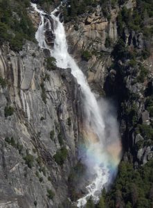 Waterfall Yosemite National Park