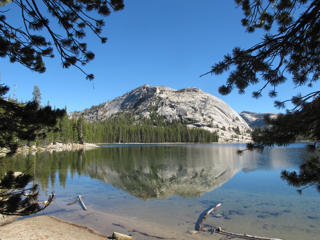 Tenaya Lake near Tuolumne Meadows, Yosemite National Park